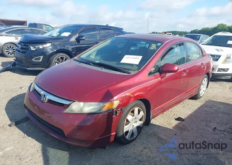2006 Honda Civic Lx z USA, uszkodzony, nr VIN 1HGFA16566L042357